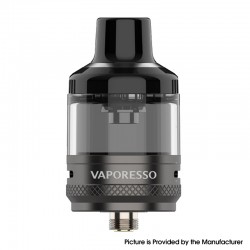 Authentic Vaporesso GTX Pod Tank Atomizer - Black, 5ml, 0.2ohm / 0.3ohm