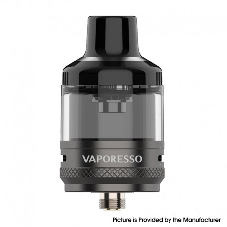 [Ships from Bonded Warehouse] Authentic Vaporesso GTX Pod Tank Atomizer - Black, 5ml, 0.2ohm / 0.3ohm