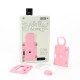 SXK Fire Button + Screen Plate + Button Plate Set for SXK BB 60W / 70W Box Mod Kit -Pink, PC, (3 PCS)