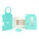 SXK Fire Button + Screen Plate + Button Plate Set for SXK BB 60W / 70W Box Mod Kit -Blue, PC, (3 PCS)