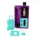 SXK Fire Button + Screen Plate + Button Plate Set for SXK BB 60W / 70W Box Mod Kit -Blue, PC, (3 PCS)