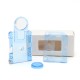 SXK Fire Button + Screen Plate + Button Plate Set for SXK BB 60W / 70W Box Mod Kit -Translucent Blue, PC, (3 PCS)