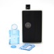 SXK Fire Button + Screen Plate + Button Plate Set for SXK BB 60W / 70W Box Mod Kit -Translucent Blue, PC, (3 PCS)