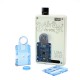 SXK Fire Button + Screen Plate + Button Plate Set for SXK BB 60W / 70W Box Mod Kit -Translucent Blue, PC, (3 PCS)