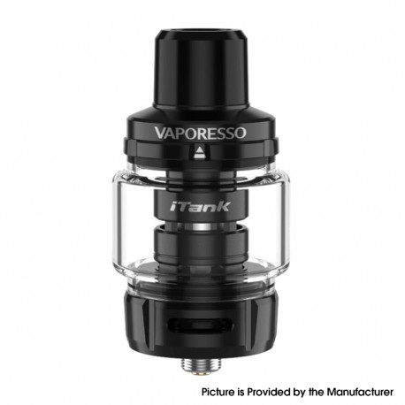 [Ships from Bonded Warehouse] Authentic Vaporesso iTank Atomizer - Black, 8ml, 0.2ohm / 0.4ohm