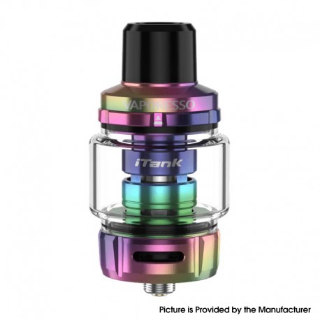 [Ships from Bonded Warehouse] Authentic Vaporesso iTank Atomizer - Rainbow, 8ml, 0.2ohm / 0.4ohm