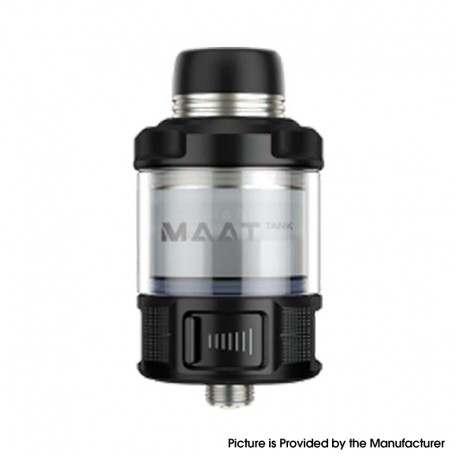 [Ships from Bonded Warehouse] Authentic VOOPOO Maat Tank New Atomizer - Black, 6.5ml, 0.2ohm / 0.15ohm