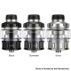 [Ships from Bonded Warehouse] Authentic VOOPOO Maat Tank New Atomizer - Black, 6.5ml, 0.2ohm / 0.15ohm