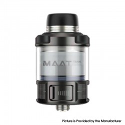 [Ships from Bonded Warehouse] Authentic VOOPOO Maat Tank New Atomizer - Gun Metal, 6.5ml, 0.2ohm / 0.15ohm