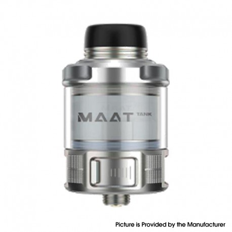 [Ships from Bonded Warehouse] Authentic VOOPOO Maat Tank New Atomizer - Silver, 6.5ml, 0.2ohm / 0.15ohm