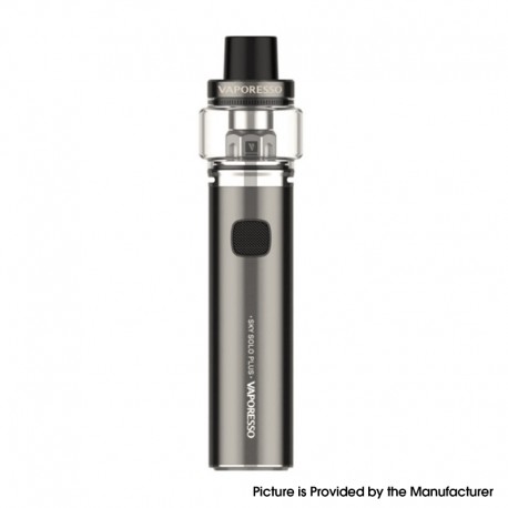 [Ships from Bonded Warehouse] Authentic Vaporesso Sky Solo Plus 3000mAh Starter Kit - Grey, 0.18 Ohm, 8ml, 30mm Diameter