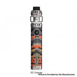 [Ships from Bonded Warehouse] Authentic FreeMax Twister 2 80W Mod Kit with Fireluke 4 Tank Atomizer - 3D Orange, 3000mAh, 5ml