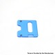 Authentic MK MODS Replacement Tank Plate Panel Door for 5AVape Hussar BXR Style AIO Box Mod - Blue, Acrylic