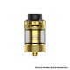 [Ships from Bonded Warehouse] Authentic Hellvape Hellbeast 2 Sub Ohm Tank Atomizer - Gold, 3.5 / 5ml, 0.2ohm, 24mm Diameter