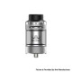 [Ships from Bonded Warehouse] Authentic Hellvape Hellbeast 2 Sub Ohm Tank Atomizer - Silver, 3.5 / 5ml, 0.2ohm, 24mm