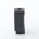 Mission XV Style Space Pod Boro Tank for SXK BB / Billet AIO Box Mod Kit - Black, Aluminum Alloy