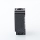 Mission XV Style Space Pod Boro Tank for SXK BB / Billet AIO Box Mod Kit - Black, POM