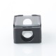 Mission XV Style Space Pod Boro Tank for SXK BB / Billet AIO Box Mod Kit - Black, Aluminum Alloy