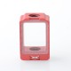 Mission XV Style Space Pod Boro Tank for SXK BB / Billet AIO Box Mod Kit - Red, Aluminum