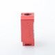 Mission XV Style Space Pod Boro Tank for SXK BB / Billet AIO Box Mod Kit - Red, Aluminum