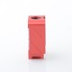 Mission XV Style Space Pod Boro Tank for SXK BB / Billet AIO Box Mod Kit - Red, Aluminum