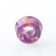 Authentic Reewape AS344 Resin 810 Drip Tip for RDA / RTA / RDTA Atomizer - Purple, Resin