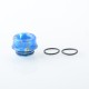 Authentic Reewape AS344 Resin 810 Drip Tip for RDA / RTA / RDTA Atomizer - Blue, Resin
