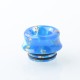 Authentic Reewape AS344 Resin 810 Drip Tip for RDA / RTA / RDTA Atomizer - Blue, Resin