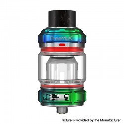 [Ships from Bonded Warehouse] Authentic FreeMax M Pro 2 / Maxus Pro Sub Ohm Tank Atomizer - Stabwood Rainbow, Metal Edition