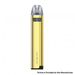 [Ships from Bonded Warehouse] Authentic Uwell Caliburn A2S Pod System Kit - Gold, 520mAh, 2ml, 1.2ohm