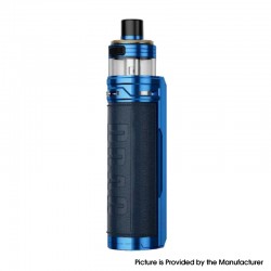 [Ships from Bonded Warehouse] Authentic Voopoo Drag X 80W VW Box Mod + PnP-X Pod Tank Kit - Sapphire Blue, 5~80W, 1 x 18650