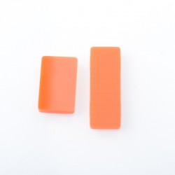 Authentic MK MODS Replacement Front + Back Window for Cthulhu AIO Mod Kit -Orange, Acrylic