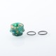 Authentic Reewape AS344 Resin 810 Drip Tip for RDA / RTA / RDTA Atomizer - Green, Resin