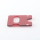 Authentic MK MODS Replacement Tank Plate Panel Door for 5AVape Hussar BXR Style AIO Box Mod - Red, Acrylic