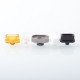 Kontrl Mag Style 510 Drip Tip - Grey, Aluminum + Teflon / POM / PEI / PC, 4 x Mouthpieces