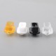 Kontrl Mag Style 510 Drip Tip - Grey, Aluminum + Teflon / POM / PEI / PC, 4 x Mouthpieces