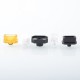 Kontrl Mag Style 510 Drip Tip - Black, Aluminum + Teflon / POM / PEI / PC, 4 x Mouthpieces