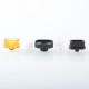 Kontrl Mag Style 510 Drip Tip - Black, Aluminum + Teflon / POM / PEI / PC, 4 x Mouthpieces