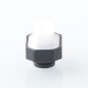 Kontrl Mag Style 510 Drip Tip - Black, Aluminum + Teflon / POM / PEI / PC, 4 x Mouthpieces