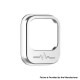 Authentic VandyVape Pulse AIO.5 Pod Replacement Metal Square Button Ring - Stainless Steel