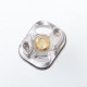 Protocol Atom B-HZRD Biohazard Edition Style Bridge RBA for Boro / Billet / BB Mod - Silver, Titanium Alloy, 3.5 / 4.0mm Air Pin