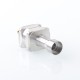 Protocol Atom B-HZRD Biohazard Edition Style Bridge RBA for Boro / Billet / BB Mod - Silver, Titanium Alloy, 3.5 / 4.0mm Air Pin