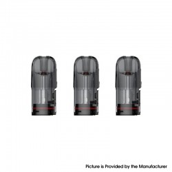 [Ships from Bonded Warehouse] Authentic SMOK Solus 2 Replacement Pod Cartridge - 2.5ml, 0.9ohm (3 PCS)