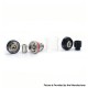 [Ships from Bonded Warehouse] Authentic Vaporesso VECO Plus Sub-Ohm Tank - Silver, 316 SS+ Glass, 0.2ohm / 0.6ohm, 4ml, 24.5mm