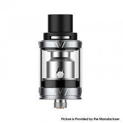 Authentic Vaporesso VECO Sub-Ohm Tank Atomizer - Silver, Stainless Steel + Glass, 0.3ohm, 2ml, 22mm Diameter