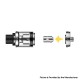 [Ships from Bonded Warehouse] Authentic Vaporesso VECO Sub-Ohm Tank Atomizer - Silver, SS+ Glass, 0.3ohm, 2ml, 22mm Diameter