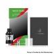 [Ships from Bonded Warehouse] Authentic Vaporesso VECO Sub-Ohm Tank Atomizer - Silver, SS+ Glass, 0.3ohm, 2ml, 22mm Diameter