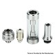 [Ships from Bonded Warehouse] Authentic Eleaf GS Air 2 Atomizer - Silver, 2ml, 0.75ohm, 14mm Diameter