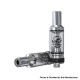 [Ships from Bonded Warehouse] Authentic Eleaf GS Turbo Tank Atomizer - Silver, 1.8ml, 0.75ohm / 1.5ohm