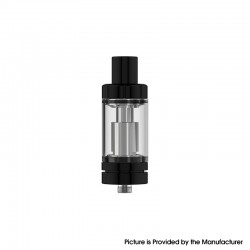 [Ships from Bonded Warehouse] Authentic Eleaf Melo 3 Tank Atomizer - Black, 4ml, 0.3ohm / 0.5ohm, 22mm Diameter